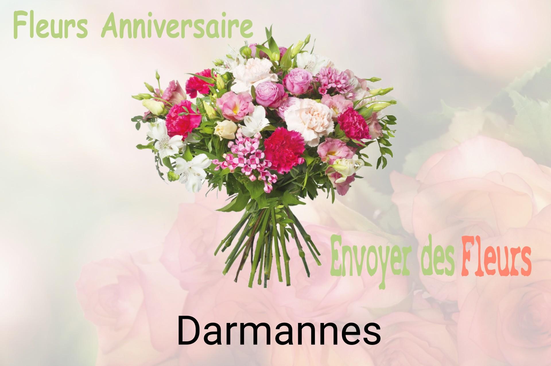 Bouquet de fleurs d’anniversaire livré à Darmannes